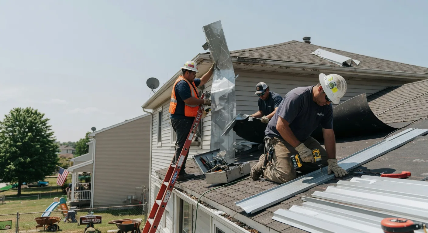 Metal Roofing Installation in Brooksville, MS near me